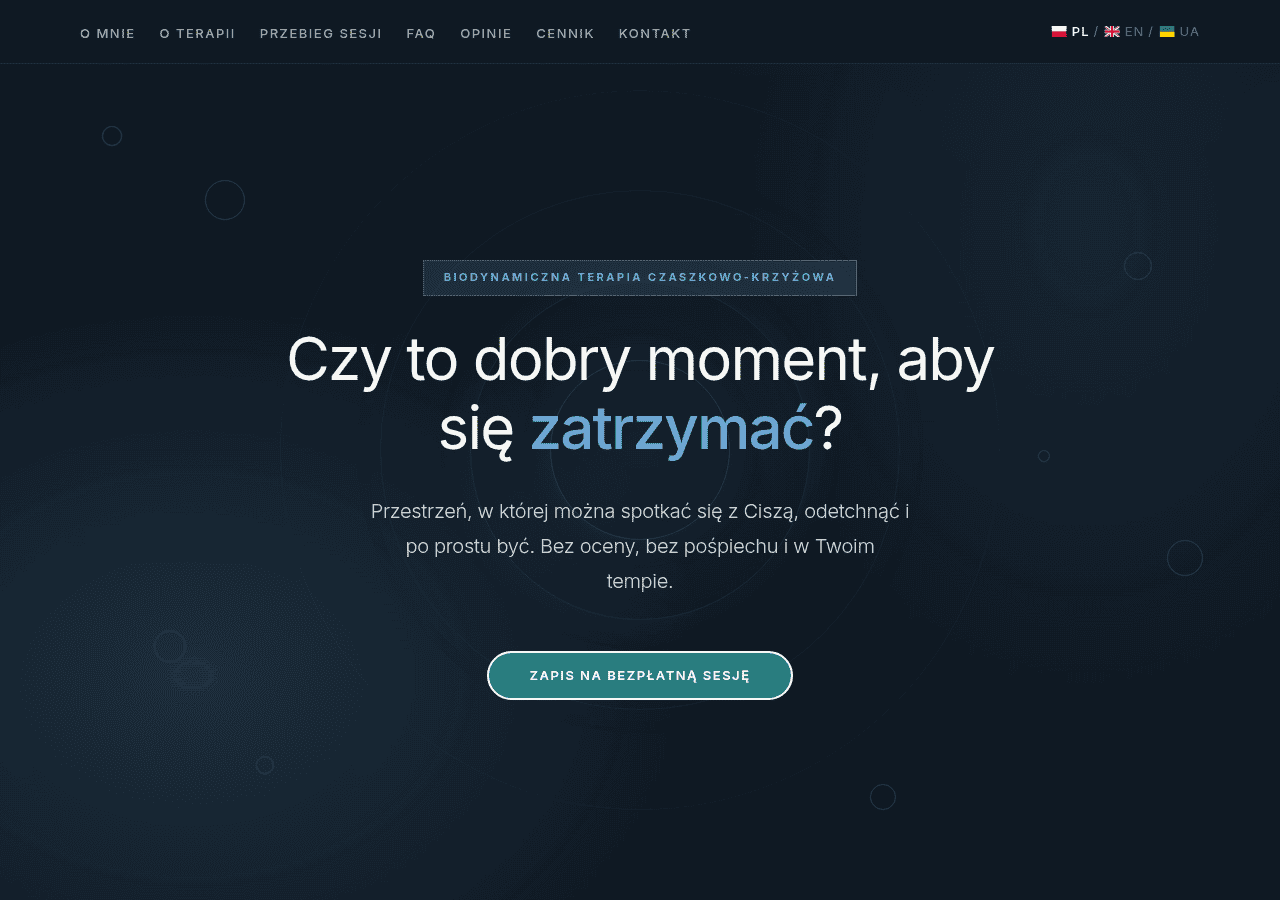 Screenshot of mjesiolowski.com