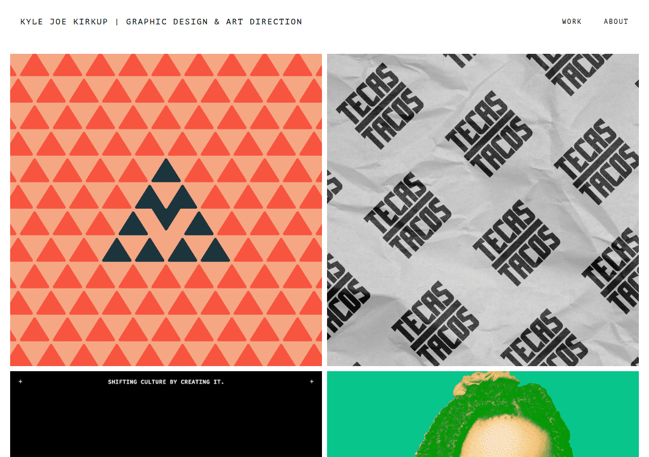 Screenshot of kylejoekirkup.com
