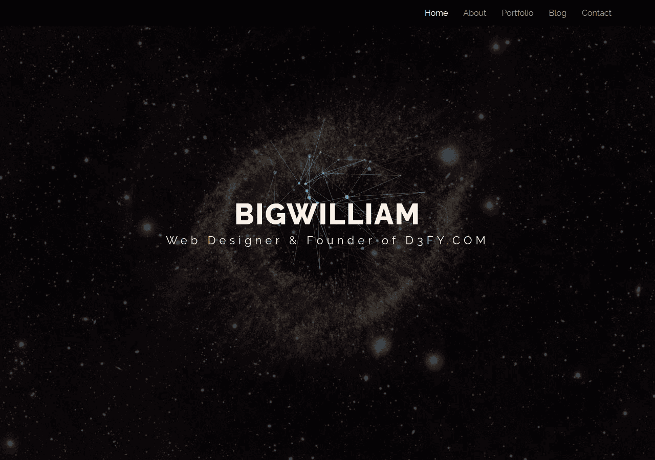 Screenshot of bigwilliam.com