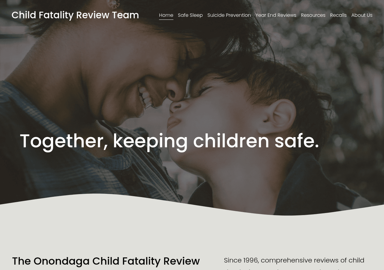 Screenshot of onondagachildfatalityreview.com