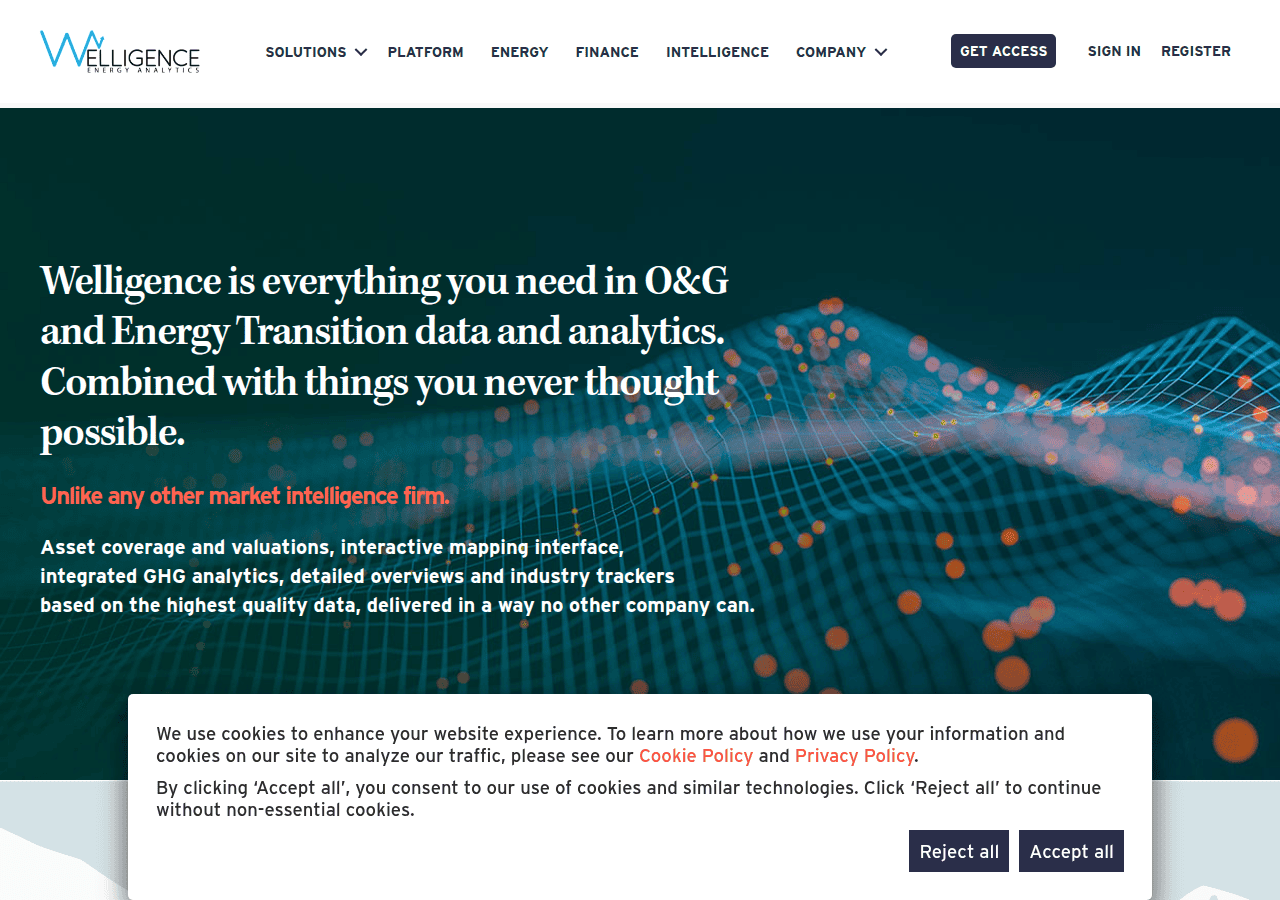 Screenshot of welligence.com