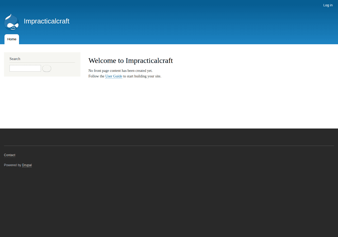 Screenshot of impracticalcraft.com