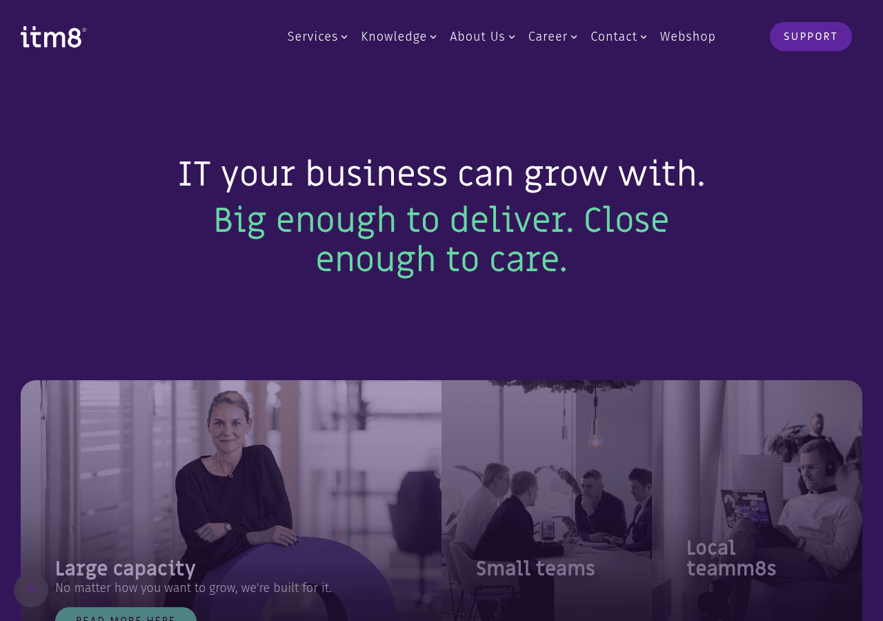 Screenshot of itm8.com