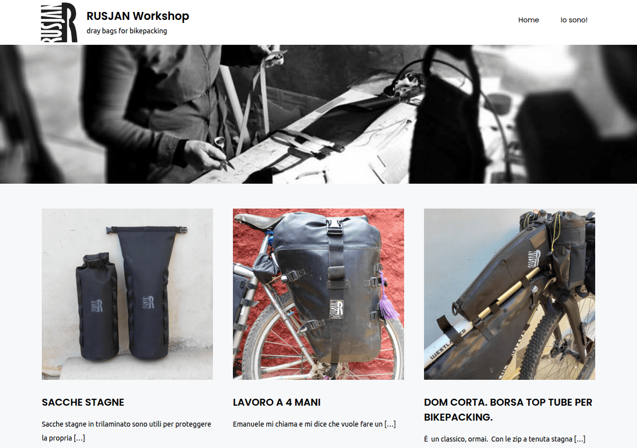 Screenshot of rusjanworkshop.com