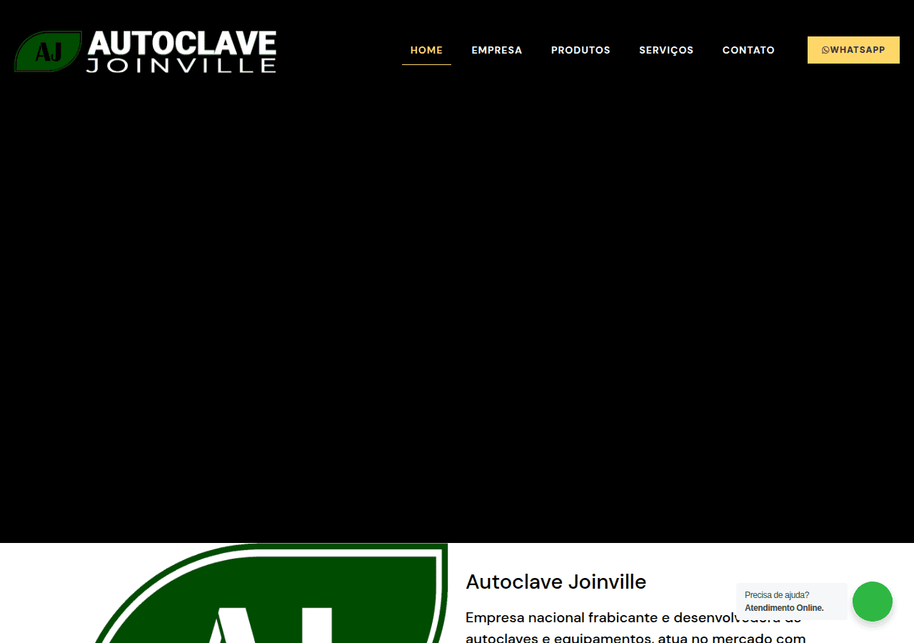 Screenshot of autoclavejoinville.com.br