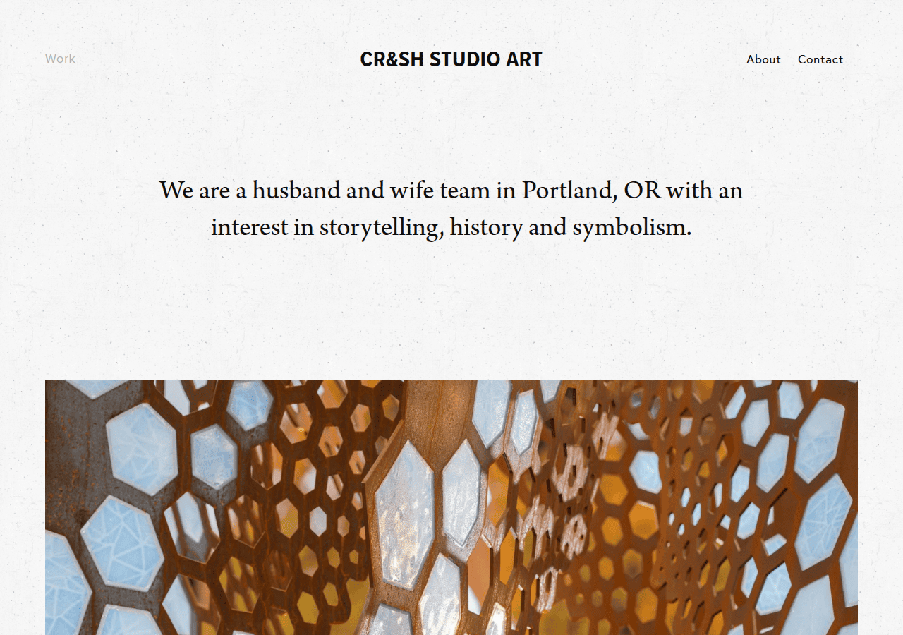 Screenshot of crashstudioart.com