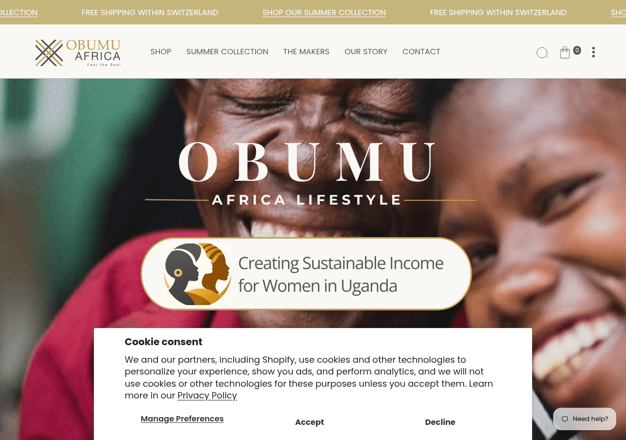Screenshot of obumu.africa