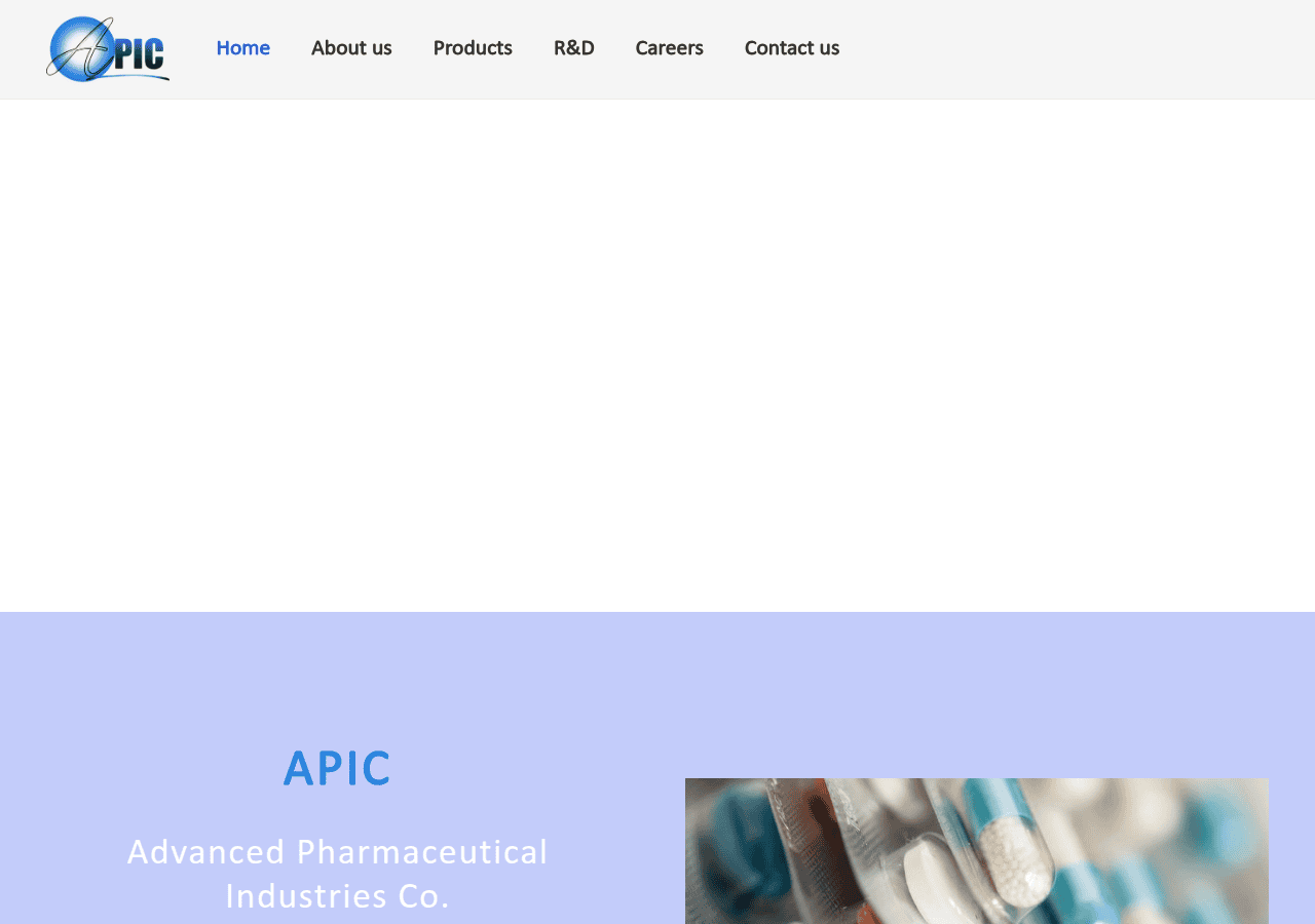 Screenshot of apic-eg.com