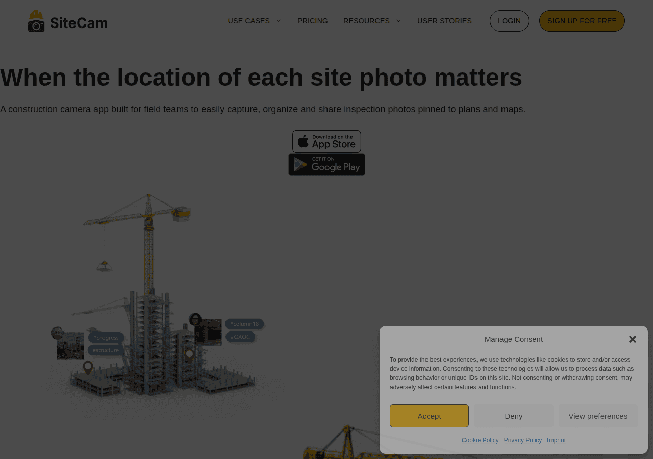 Screenshot of sitecam.io