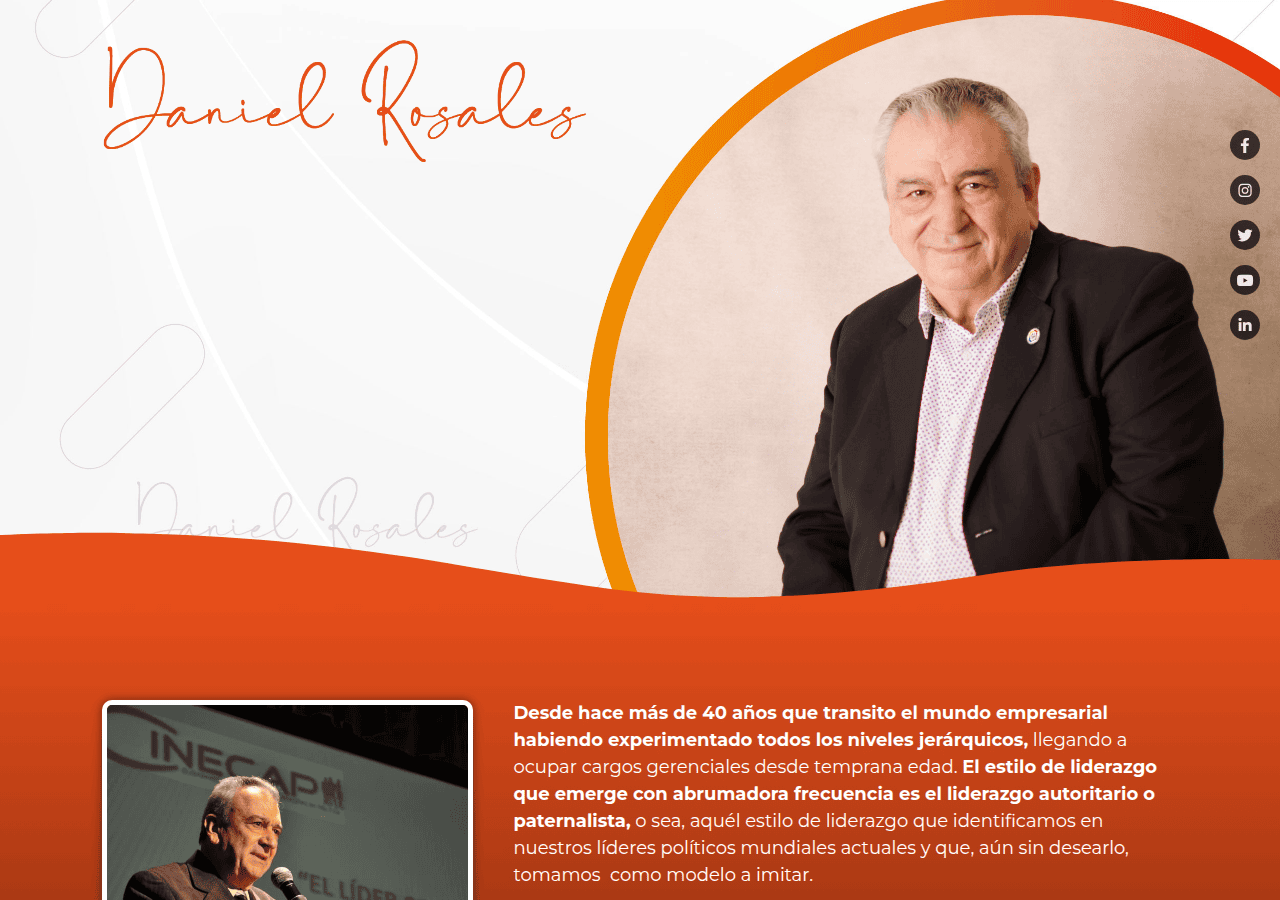 Screenshot of danielrosales.com.ar