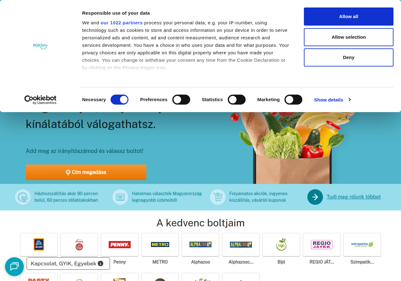 Screenshot of roksh.com