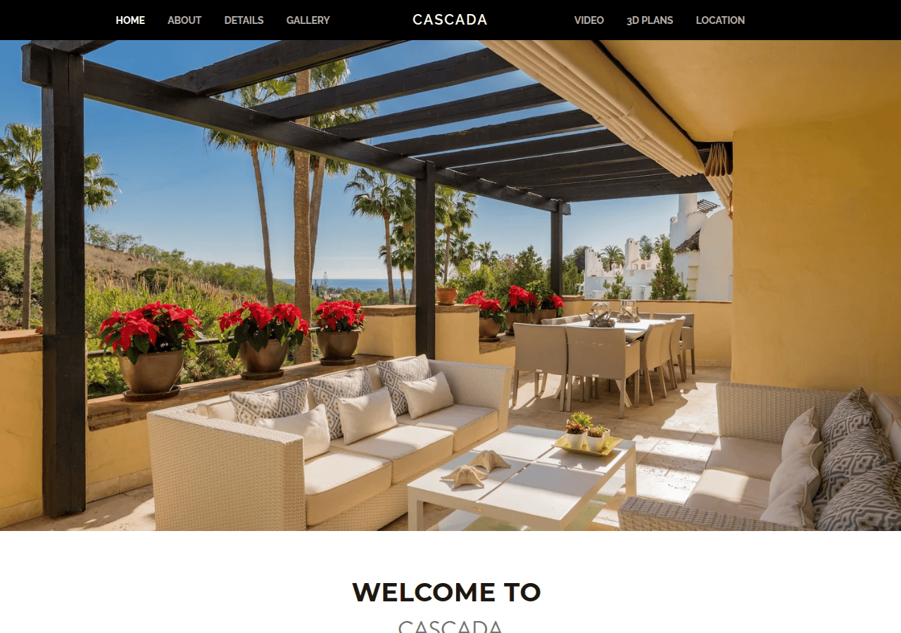 Screenshot of marbellagoldenmileduplex.com