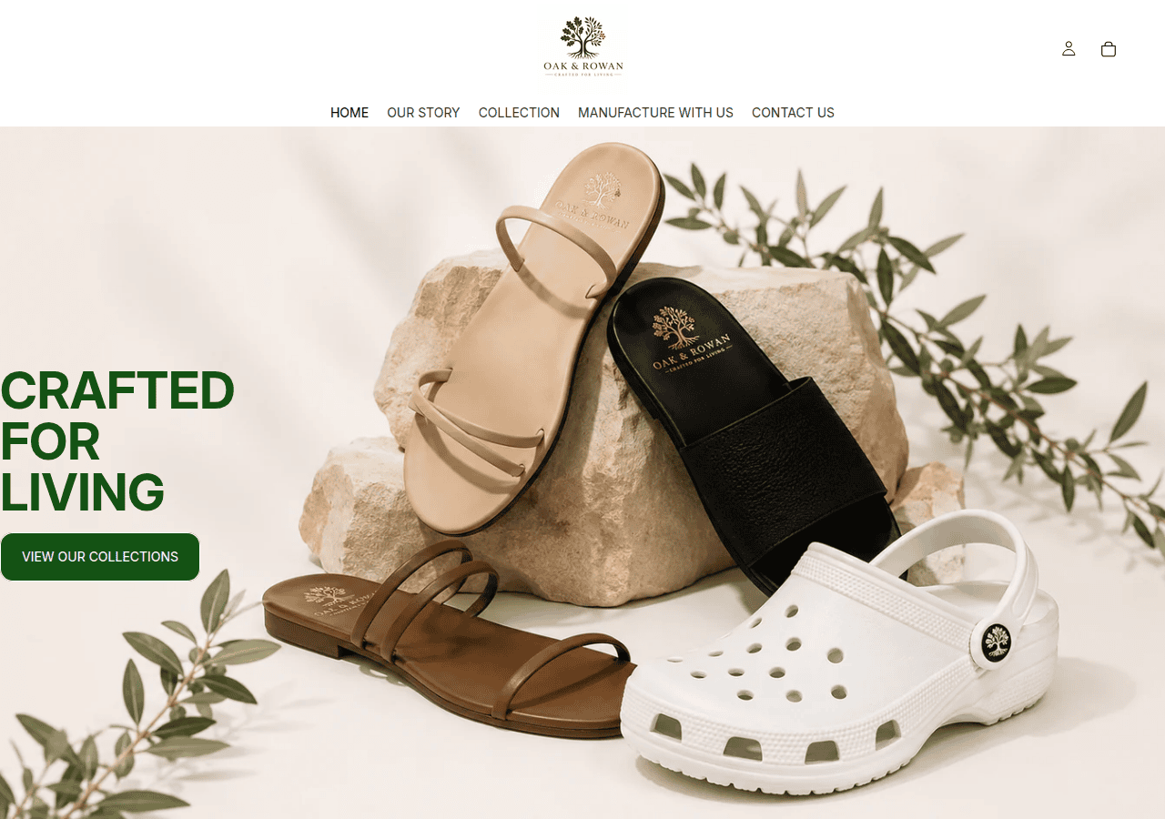Screenshot of oak-rowan.com