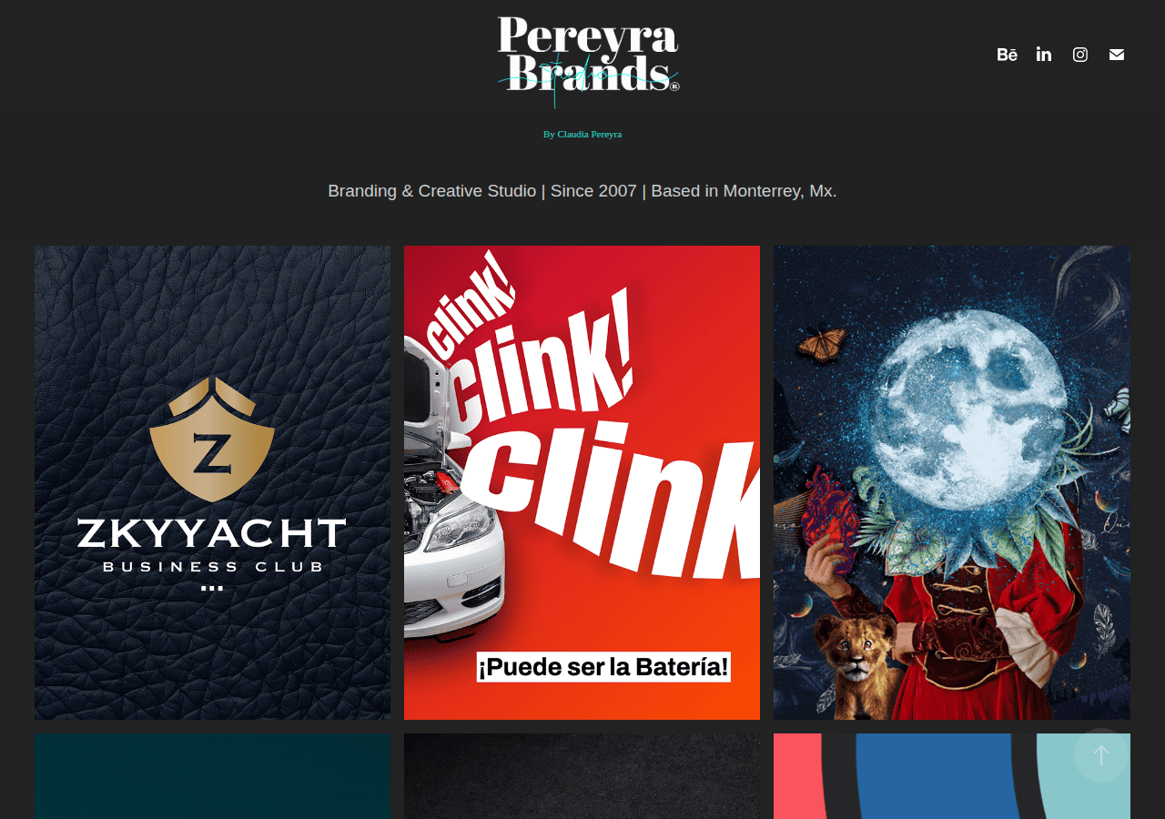 Screenshot of pereyrabrands.com