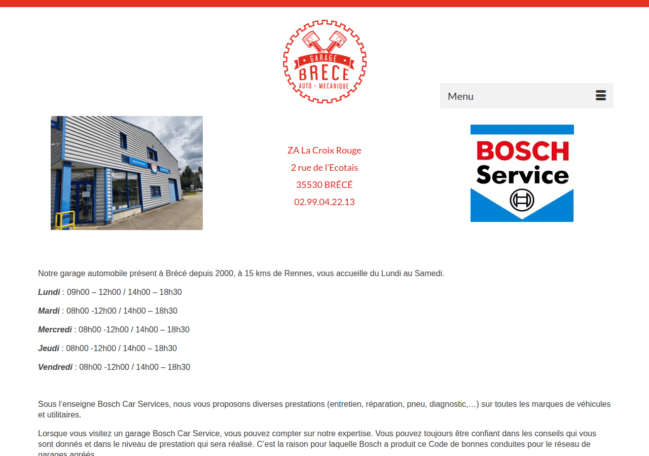 Screenshot of breceautomecanique.fr