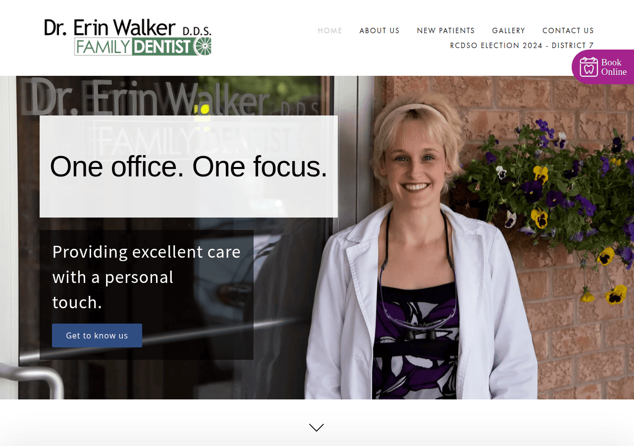 Screenshot of stclementsdental.com