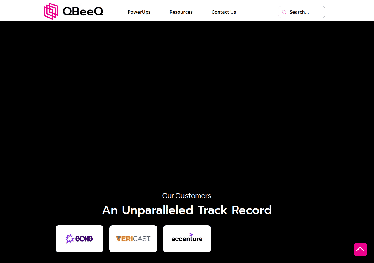 Screenshot of qbeeq.io