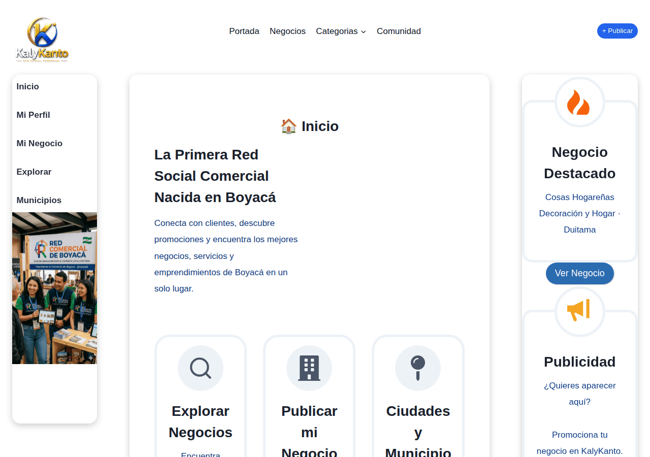 Screenshot of kalykanto.com