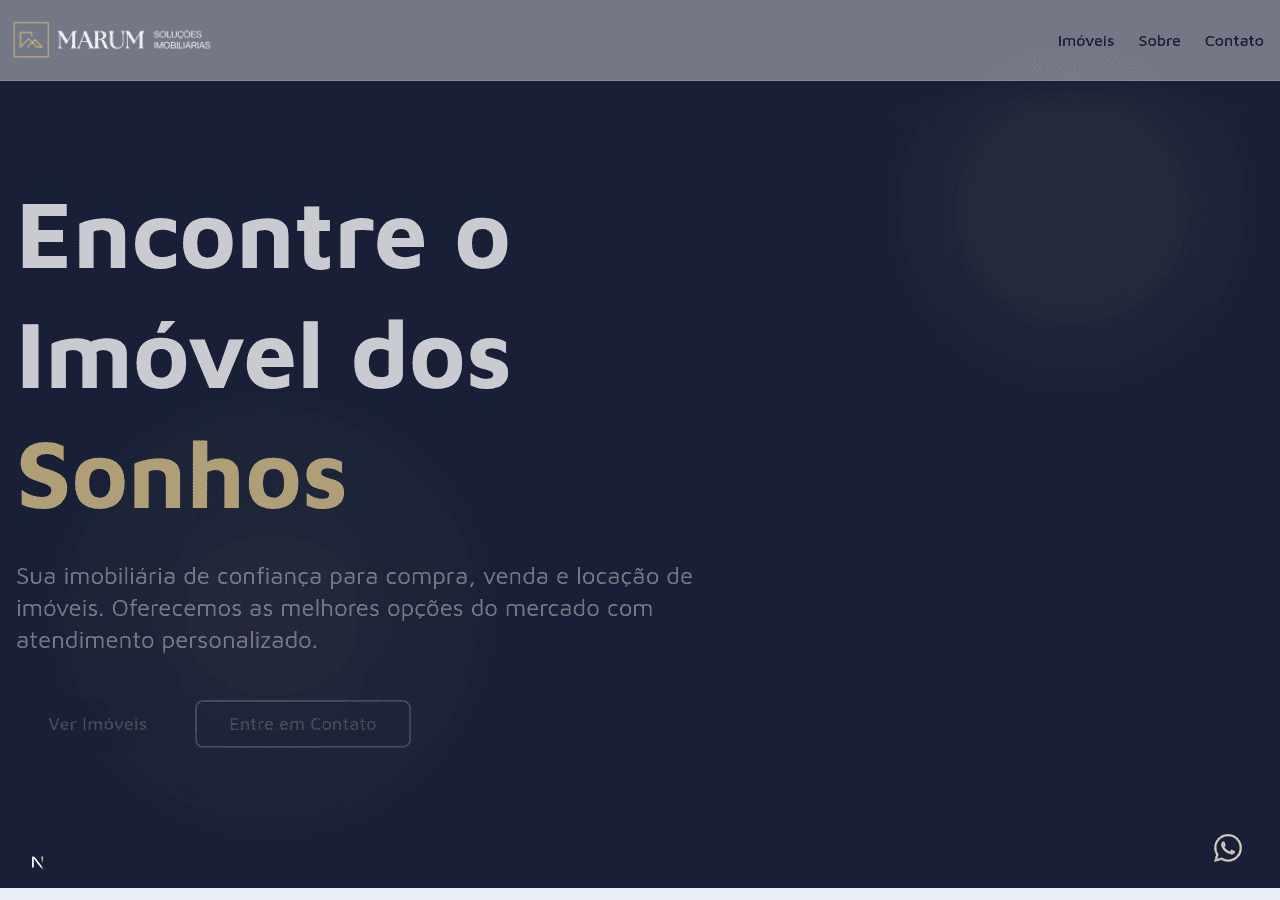 Screenshot of marumimoveis.com.br