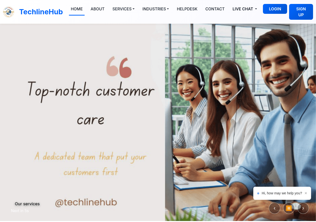 Screenshot of techlinehub.com