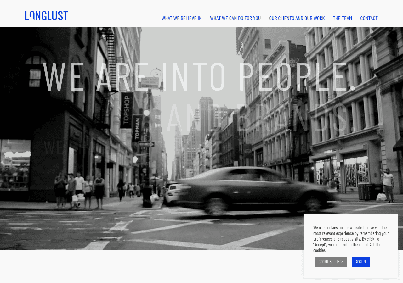 Screenshot of thelonglust.com