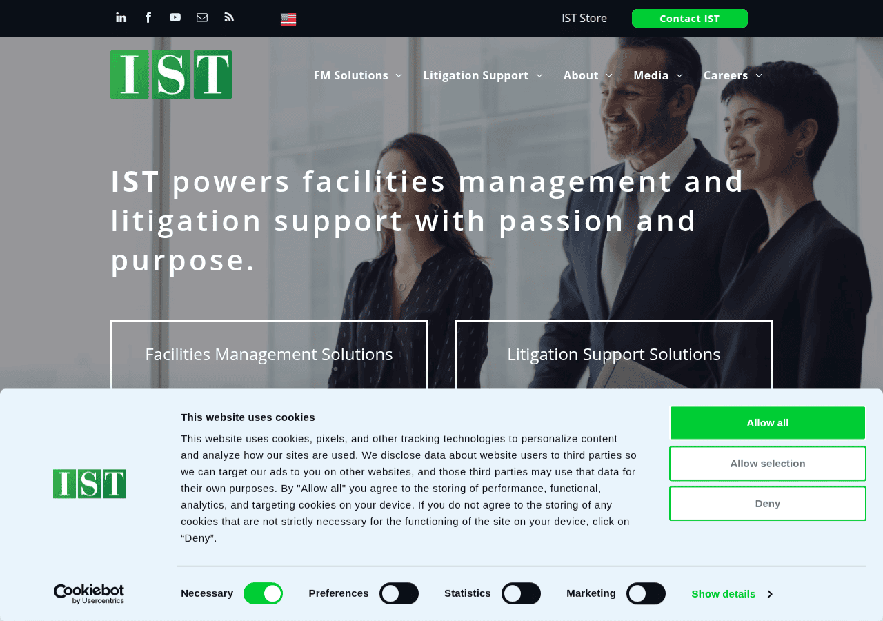 Screenshot of istmanagement.com