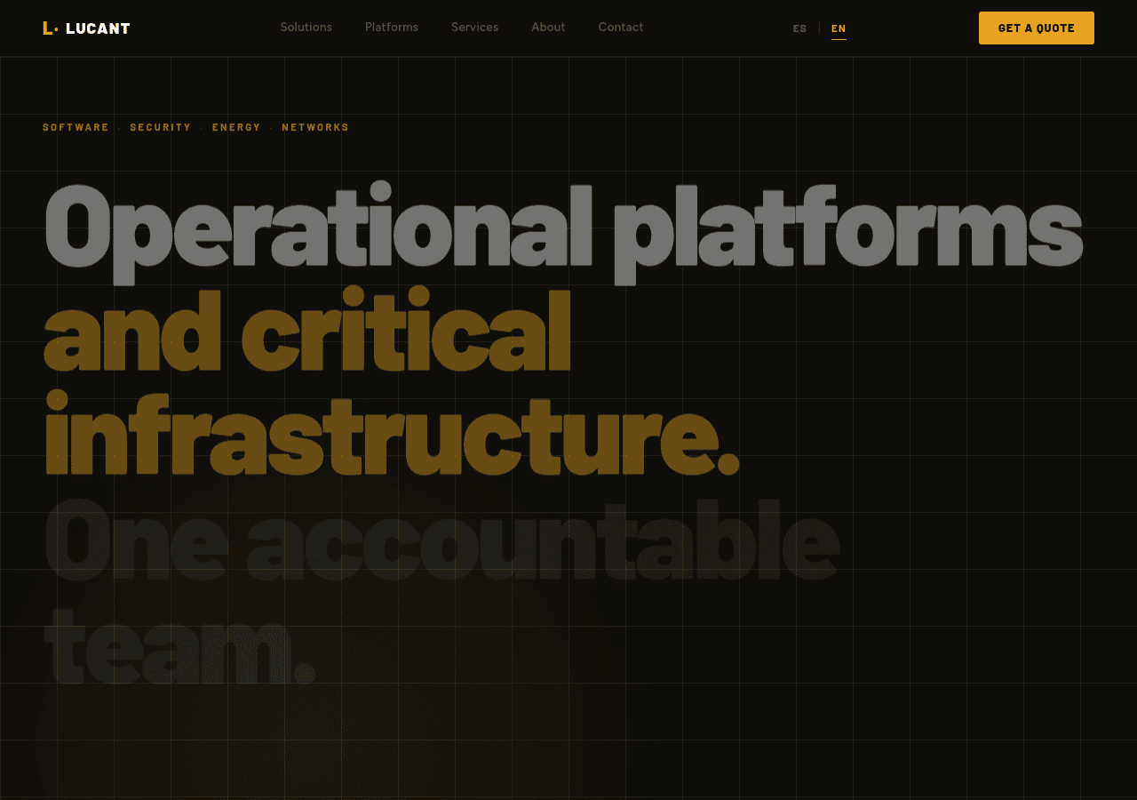 Screenshot of lucant.co