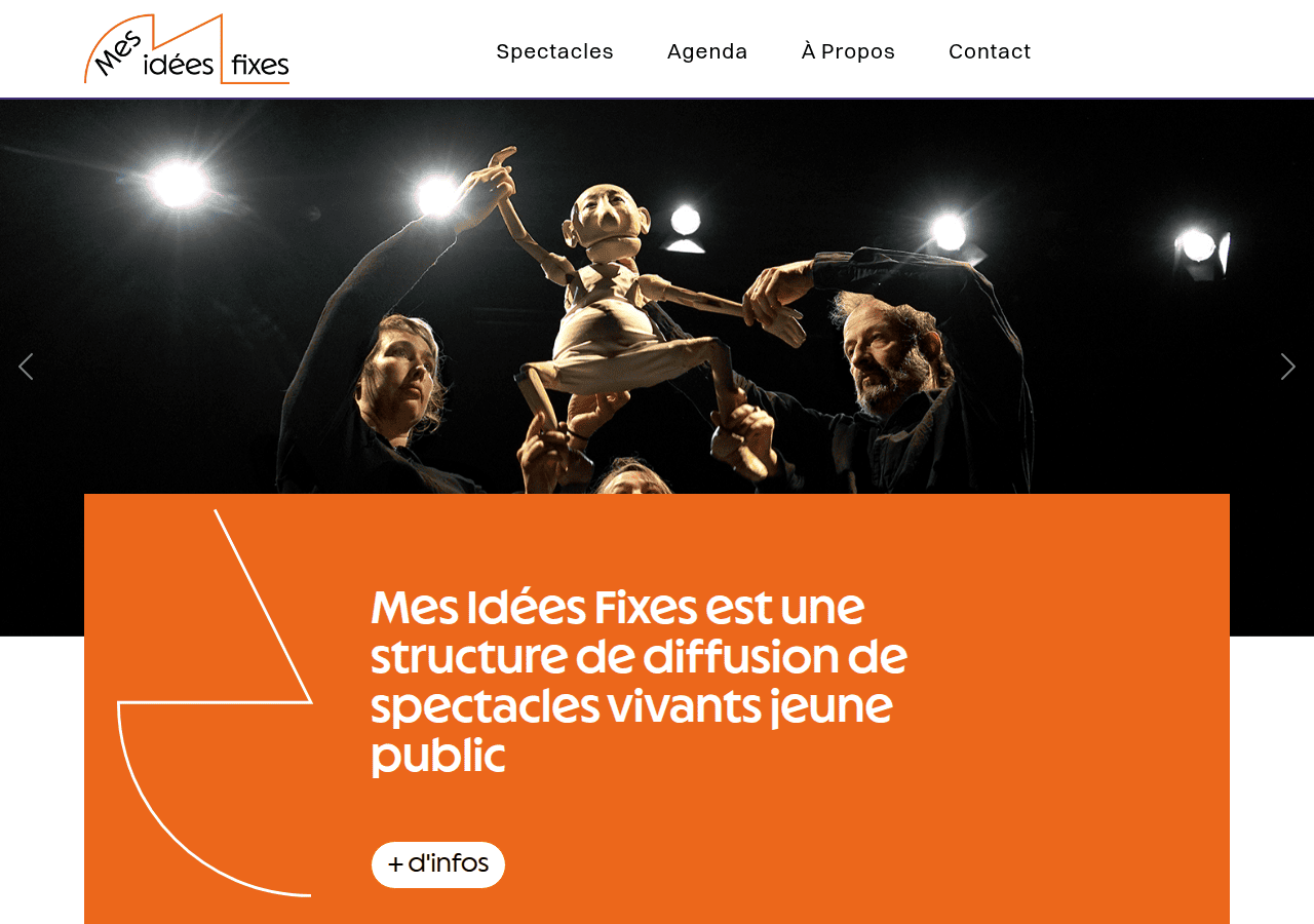 Screenshot of ideesfixes.be