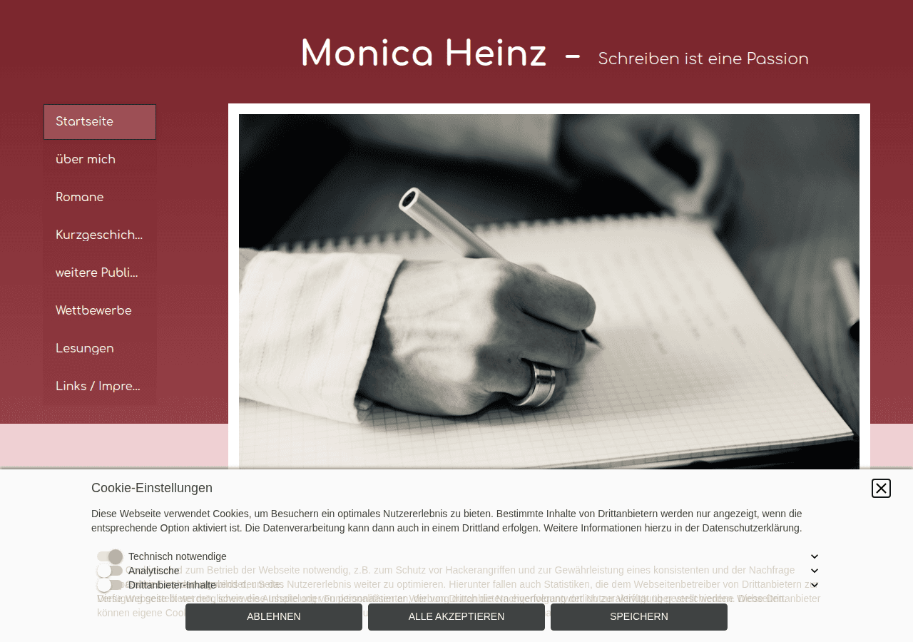 Screenshot of monicaheinz.ch