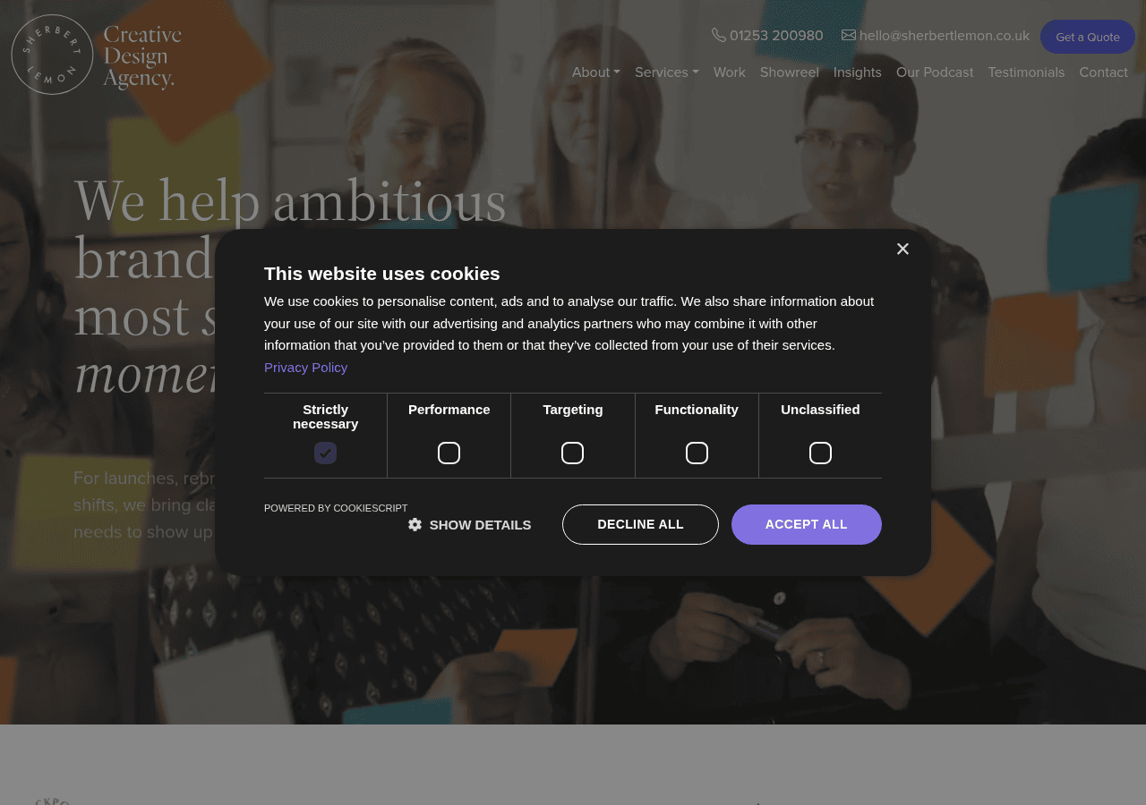 Screenshot of sherbertlemon.co.uk