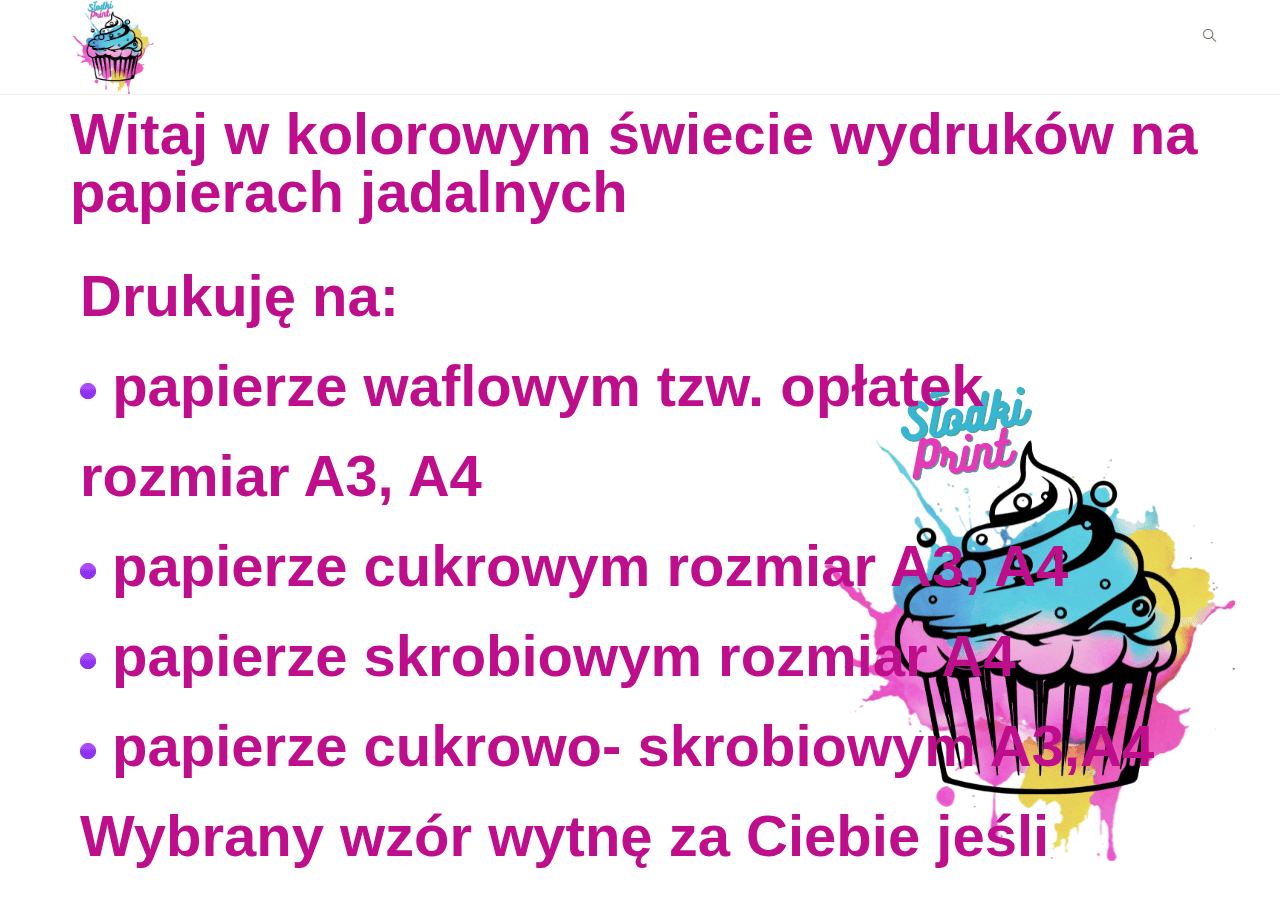 Screenshot of slodkiprint.pl