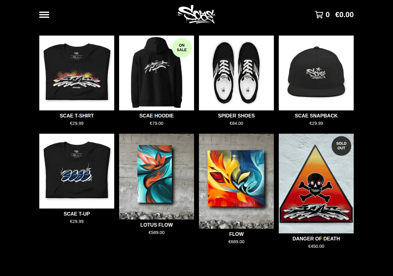 Screenshot of scaeone.com