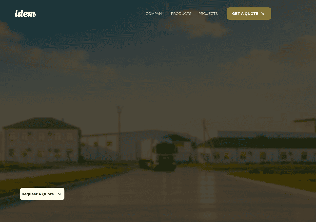 Screenshot of idem-tm.com