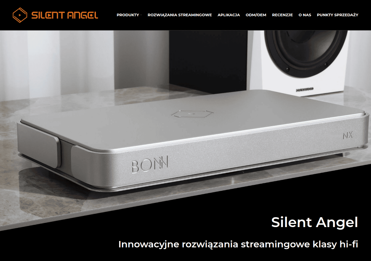 Screenshot of silentangel.pl