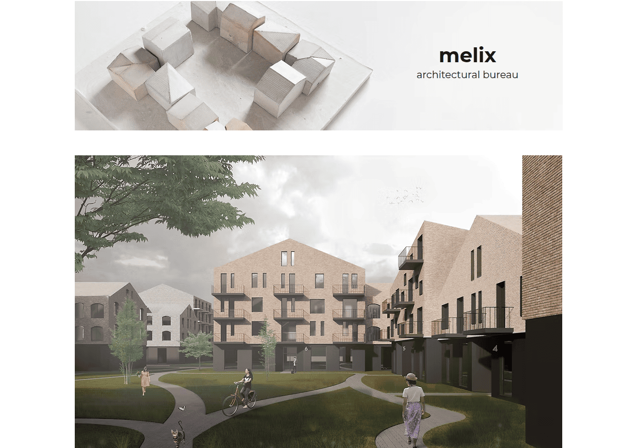 Screenshot of melix.nl