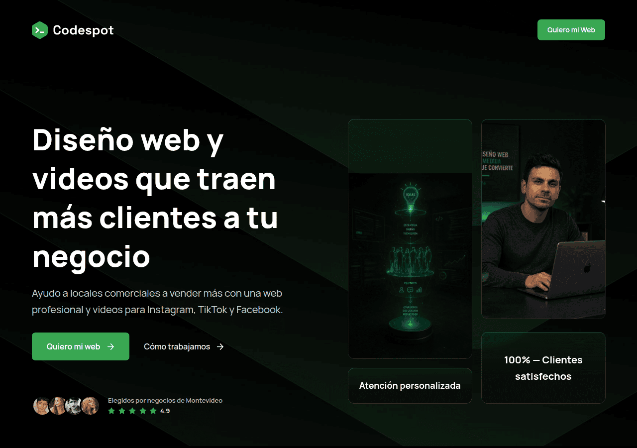 Screenshot of enweb.uy
