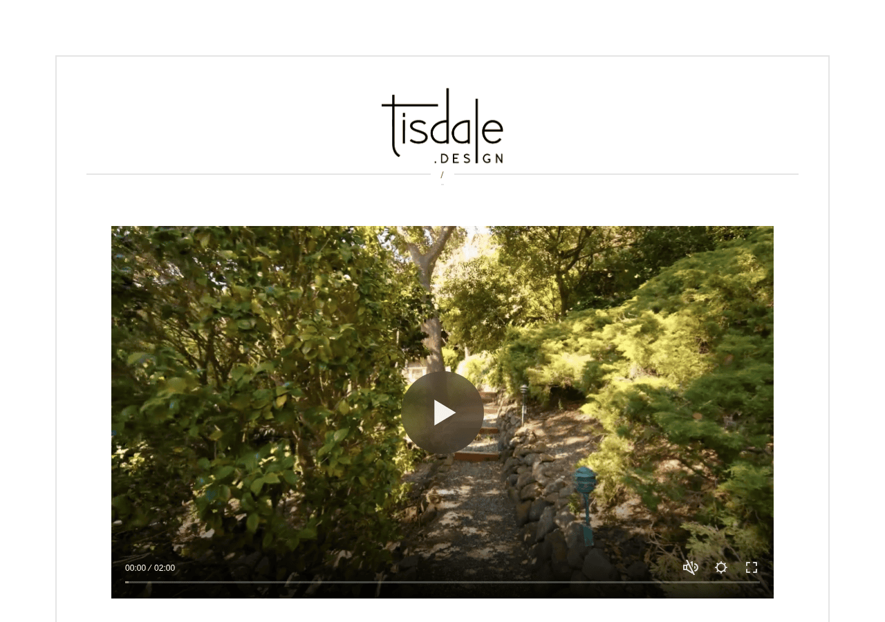 Screenshot of tisdale.design