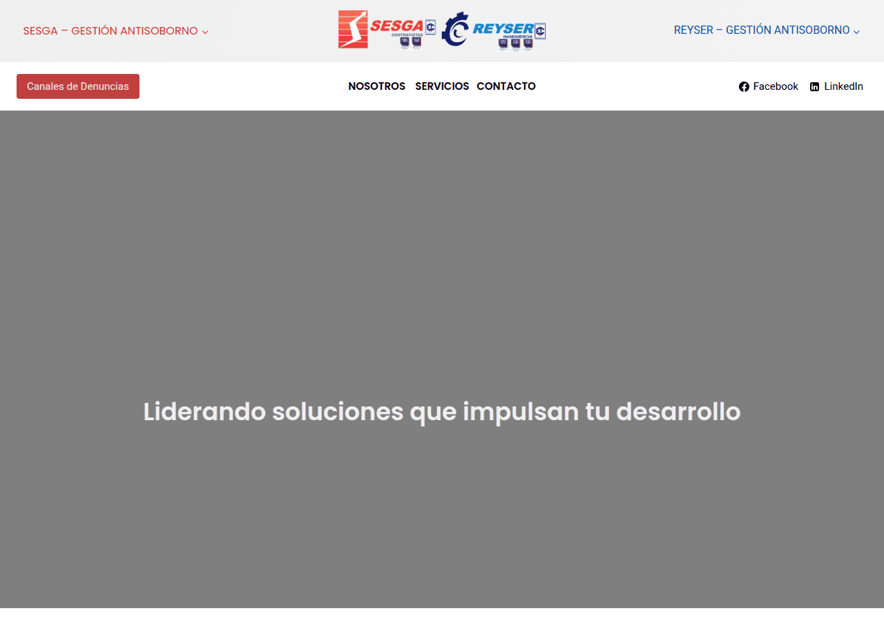 Screenshot of sesga-reyser.com