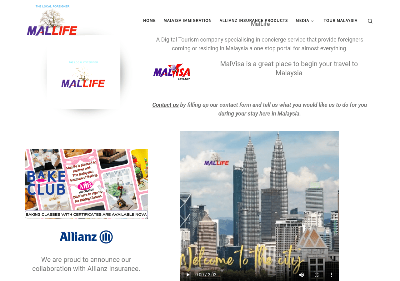 Screenshot of mallife.com.my