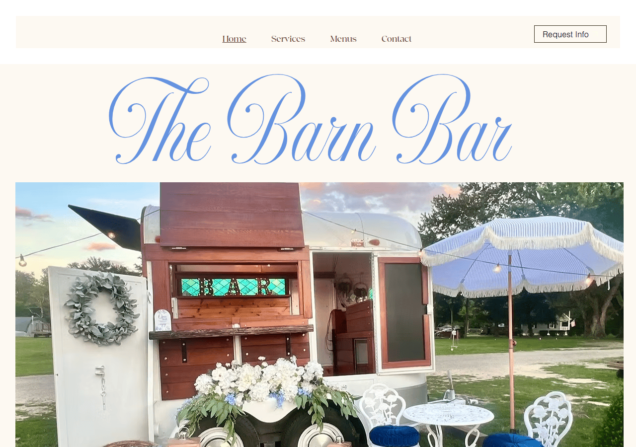 Screenshot of the-barn-bar-nj.com