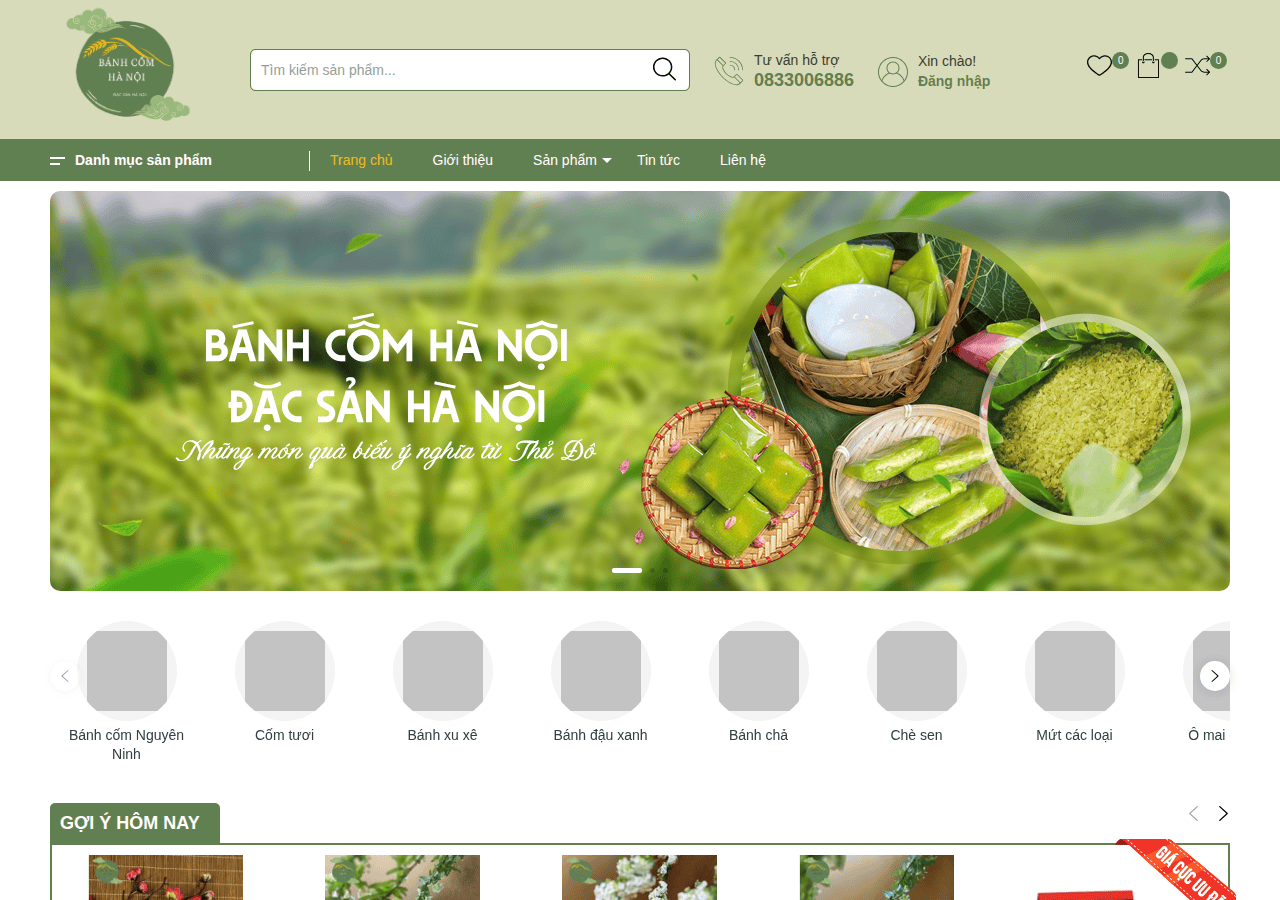 Screenshot of banhcom.com