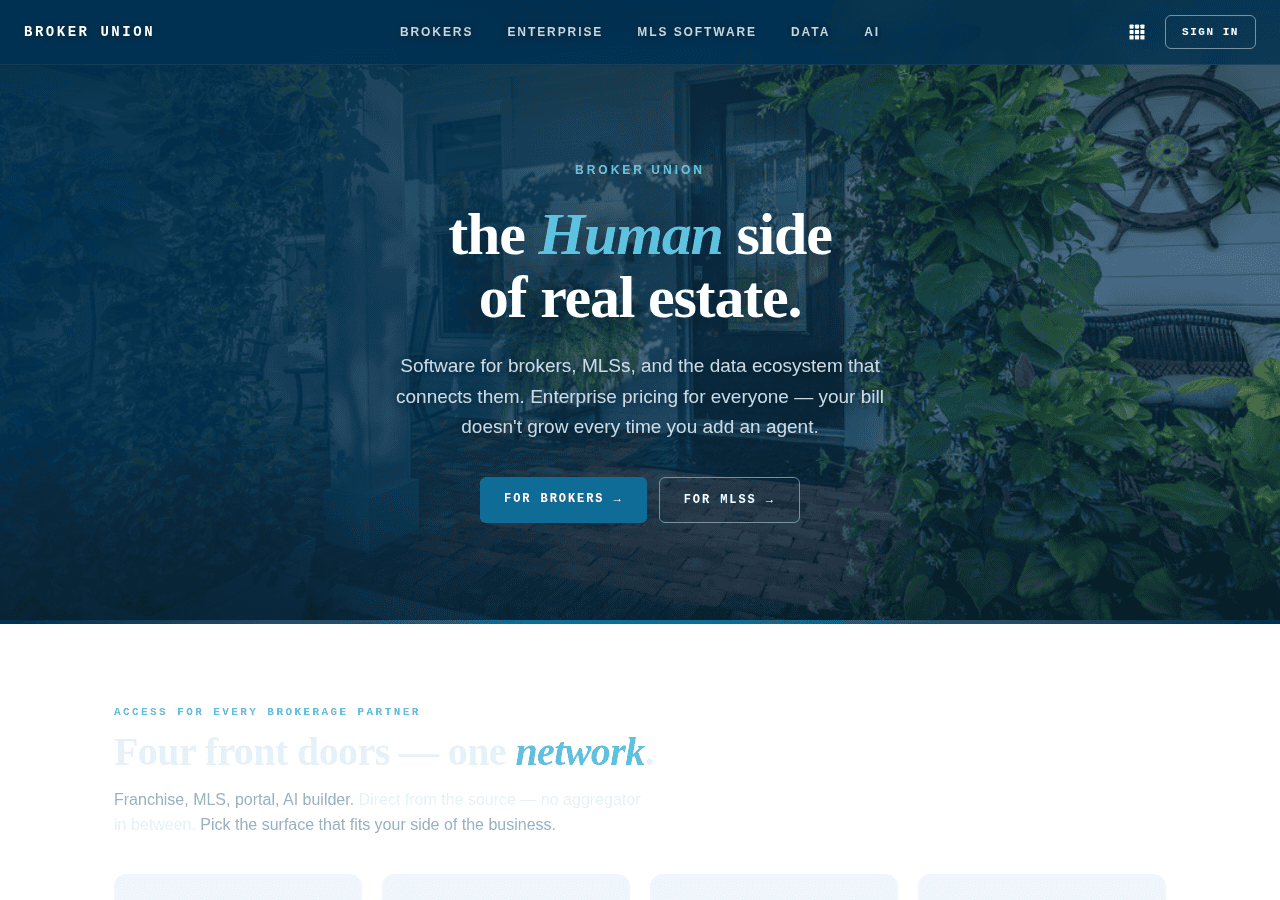 Screenshot of brokerunion.com
