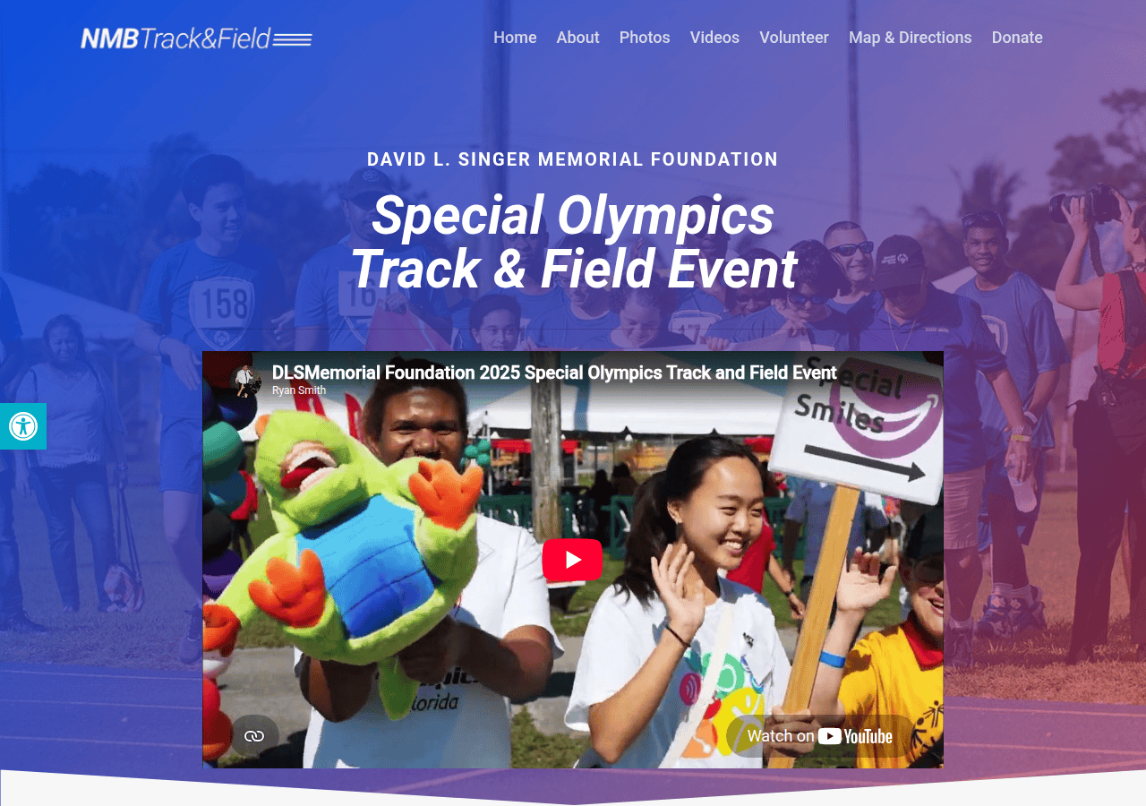 Screenshot of nmbtrackevent.com