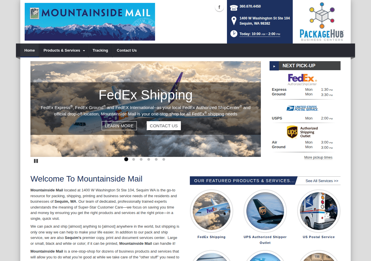 Screenshot of mountainsidemailandgifts.com