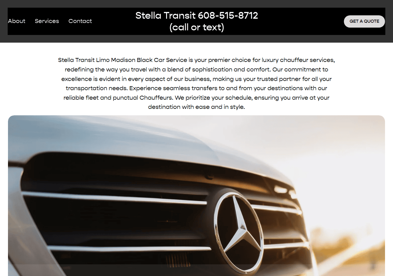 Screenshot of stellatransit.com