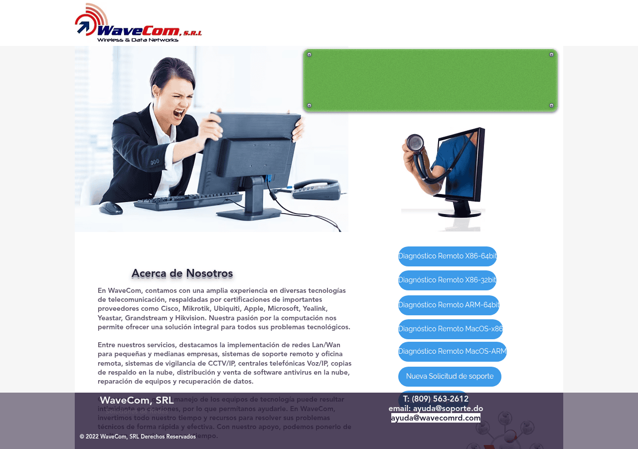 Screenshot of wavecomrd.com
