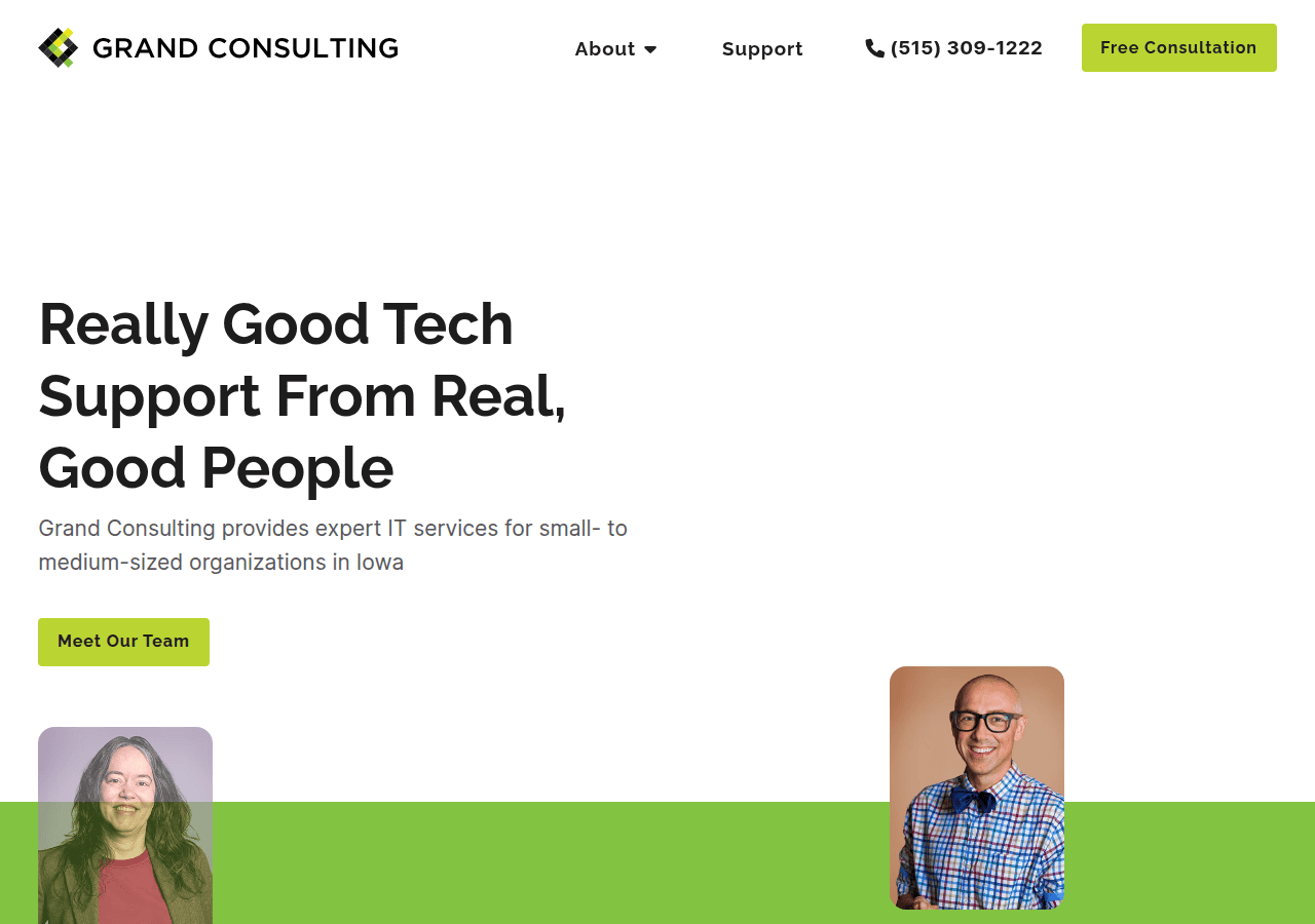 Screenshot of grandconsulting.com