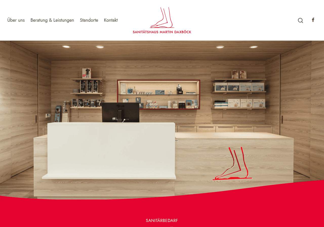 Screenshot of sanitaetshaus-neulengbach.at