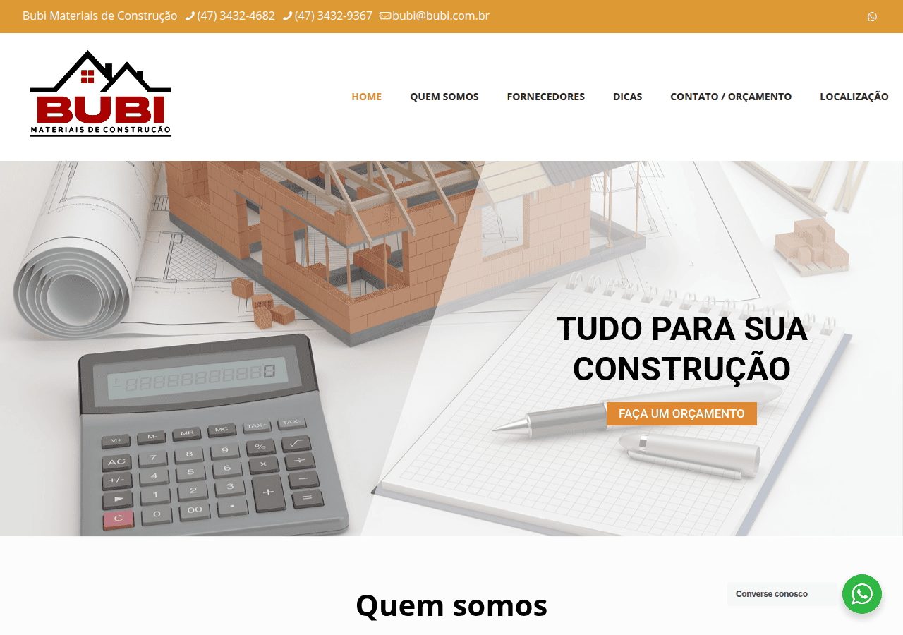 Screenshot of bubi.com.br