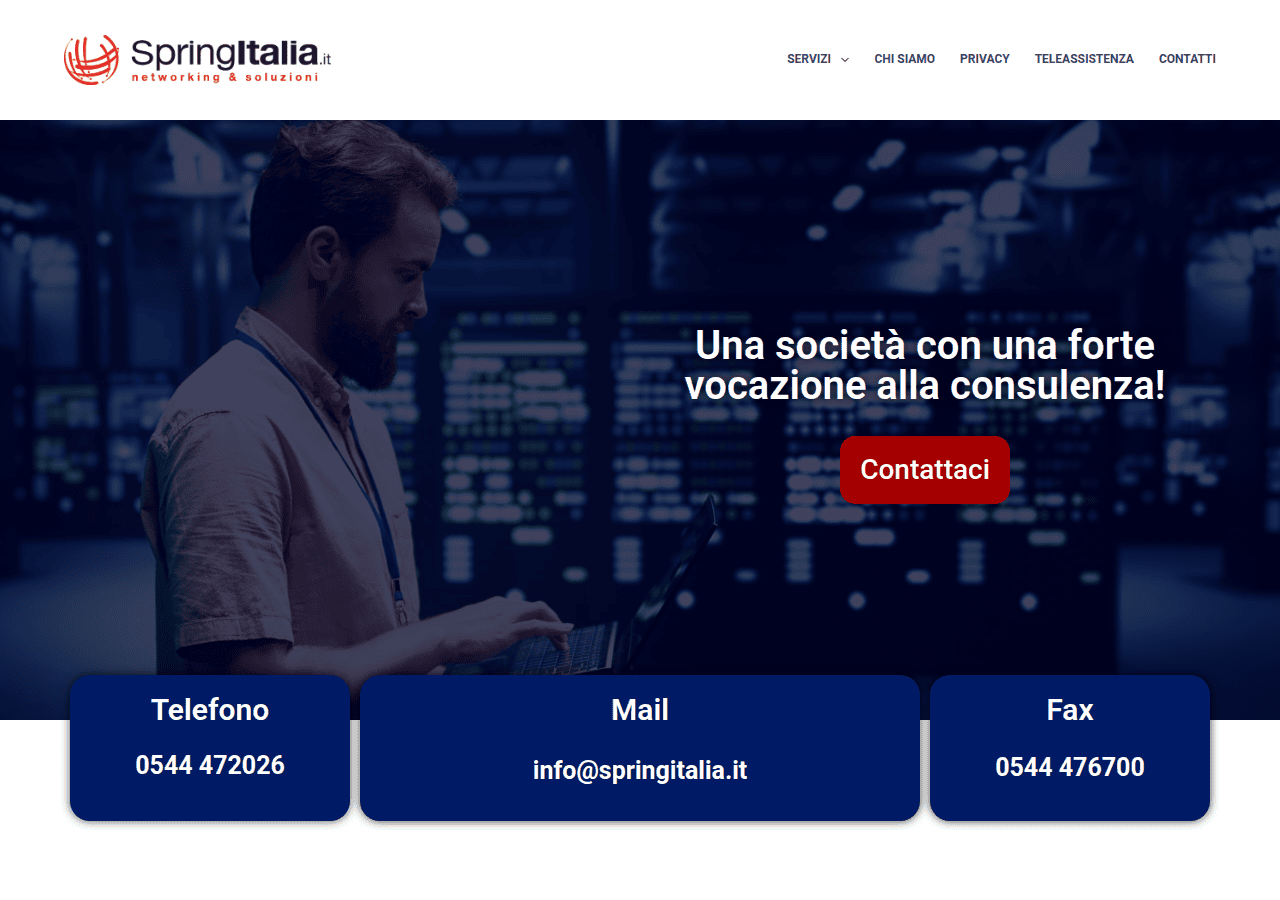 Screenshot of springitalia.it